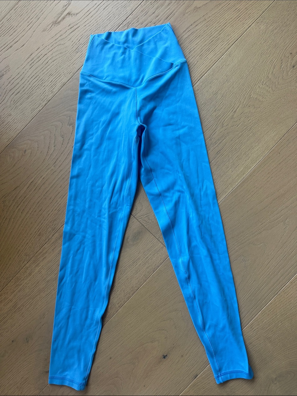 High-Rise Electric Blue Performance Leggings